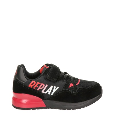 Replay - Klittenbandschoenen - Zwart