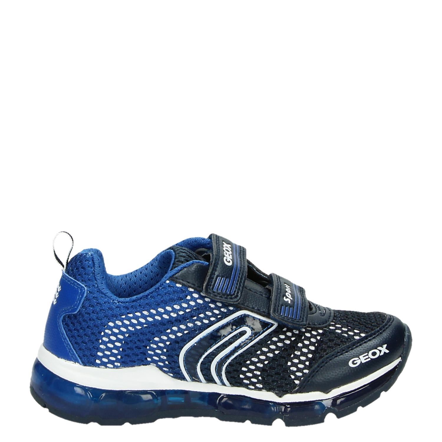 Geox jongens lage sneakers blauw