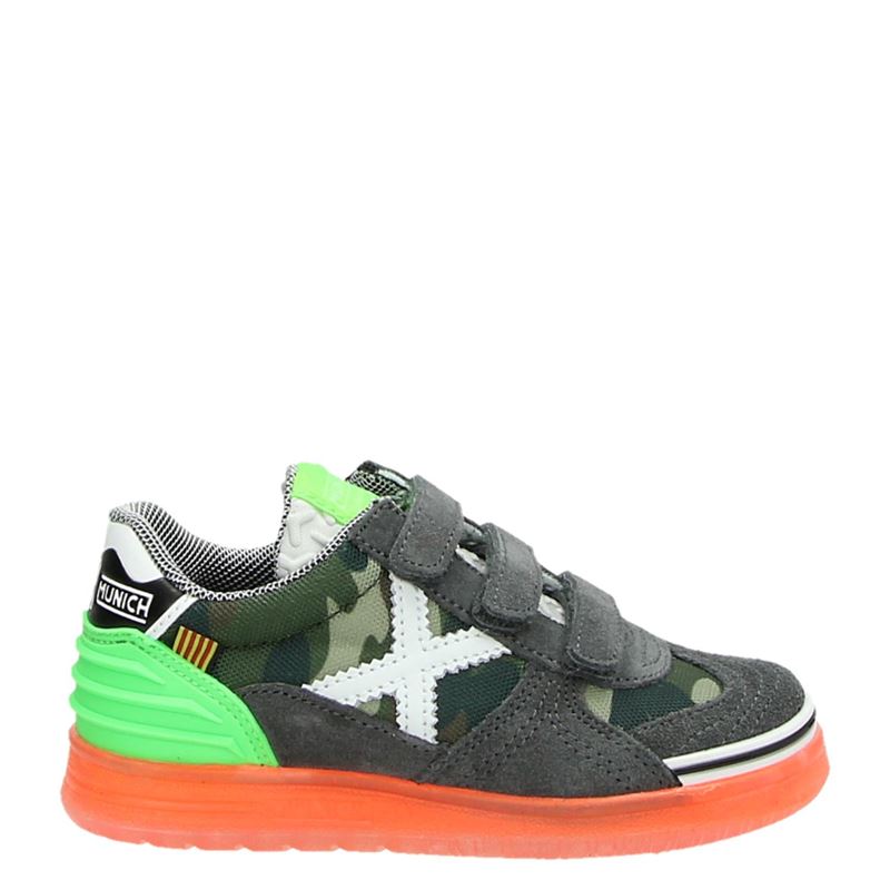 Munich Velcro Klittenbandschoenen Groen munich kopen in de aanbieding