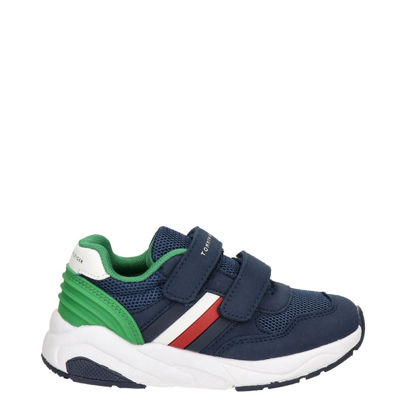 Tommy Hilfiger - Klittenbandschoenen - Blauw