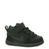 Nike Court Borough - Klittenbandschoenen - Zwart