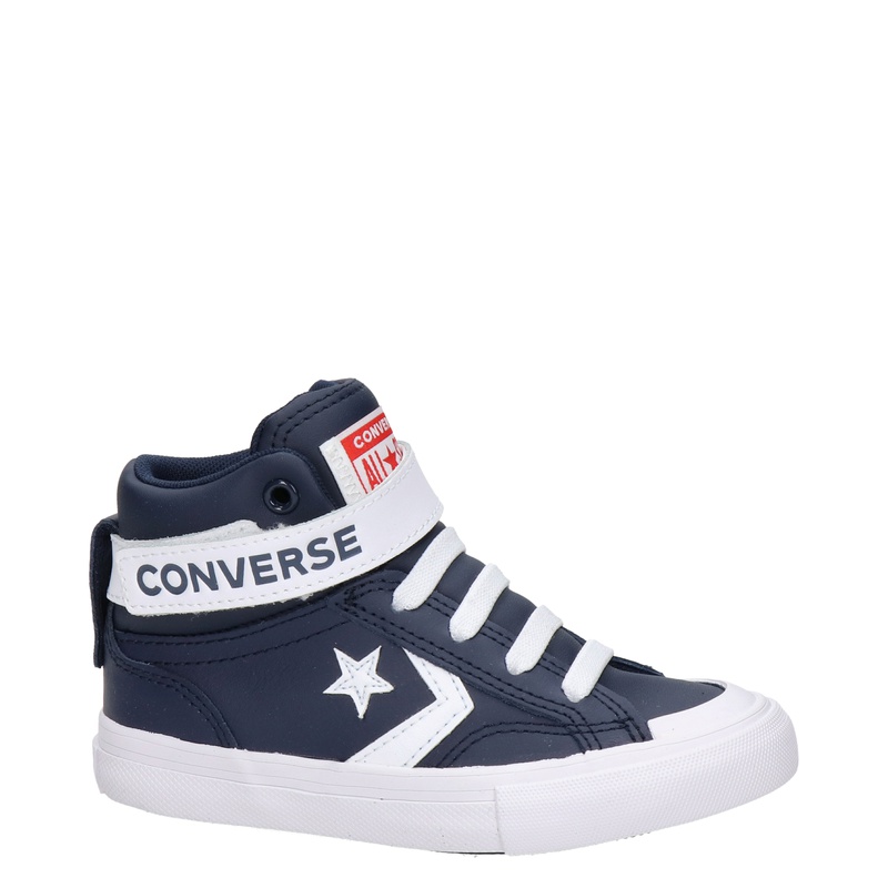 Converse Pro Blazer 4 - Hoge sneakers voor jongens - Blauw - Nelson.nl