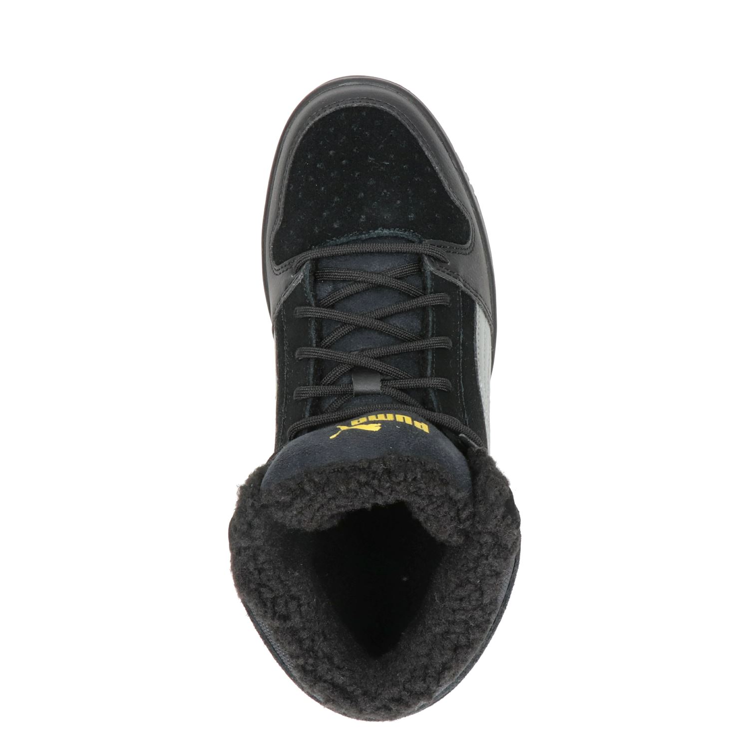 Puma Rebound - Hoge sneakers voor jongens - Zwart - Nelson.nl