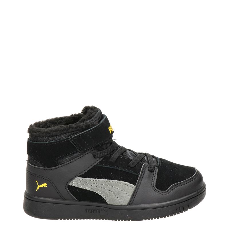 Puma Rebound Layup - Hoge sneakers - Zwart