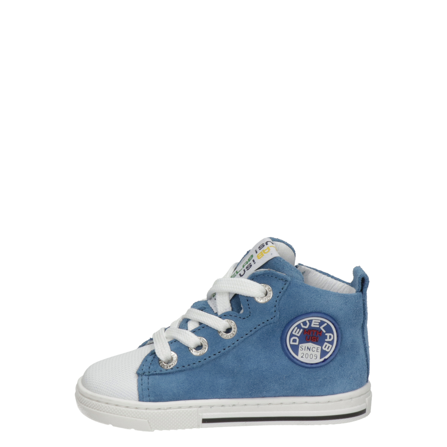 Develab - Babyschoenen voor jongens - Blauw - Nelson.nl