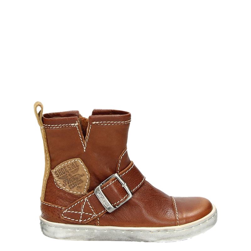 Shoesme Urban Enkellaarsjes Cognac shoesme kopen in de aanbieding