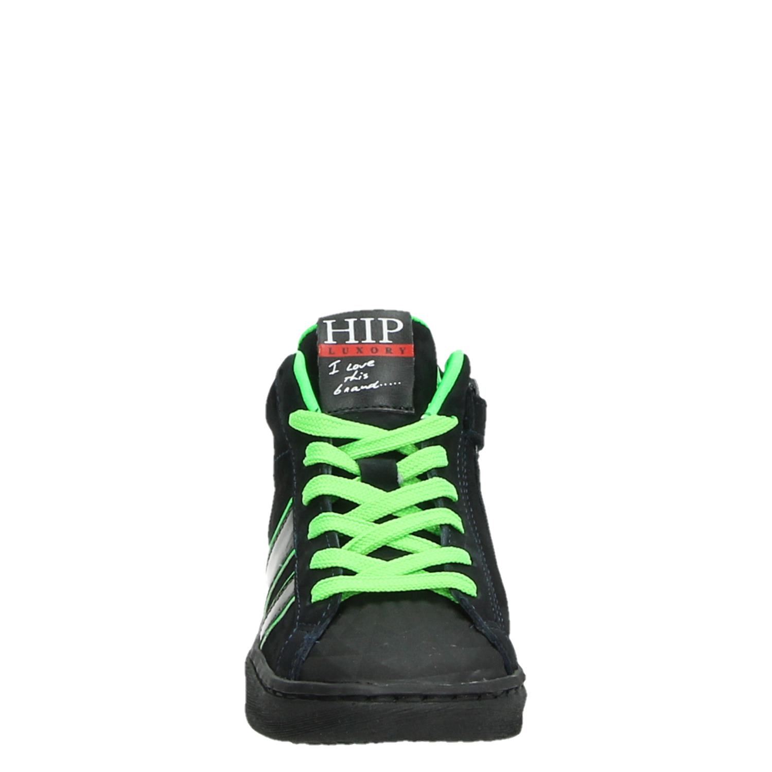 HIP - Hoge sneakers voor jongens - Blauw - Nelson.nl