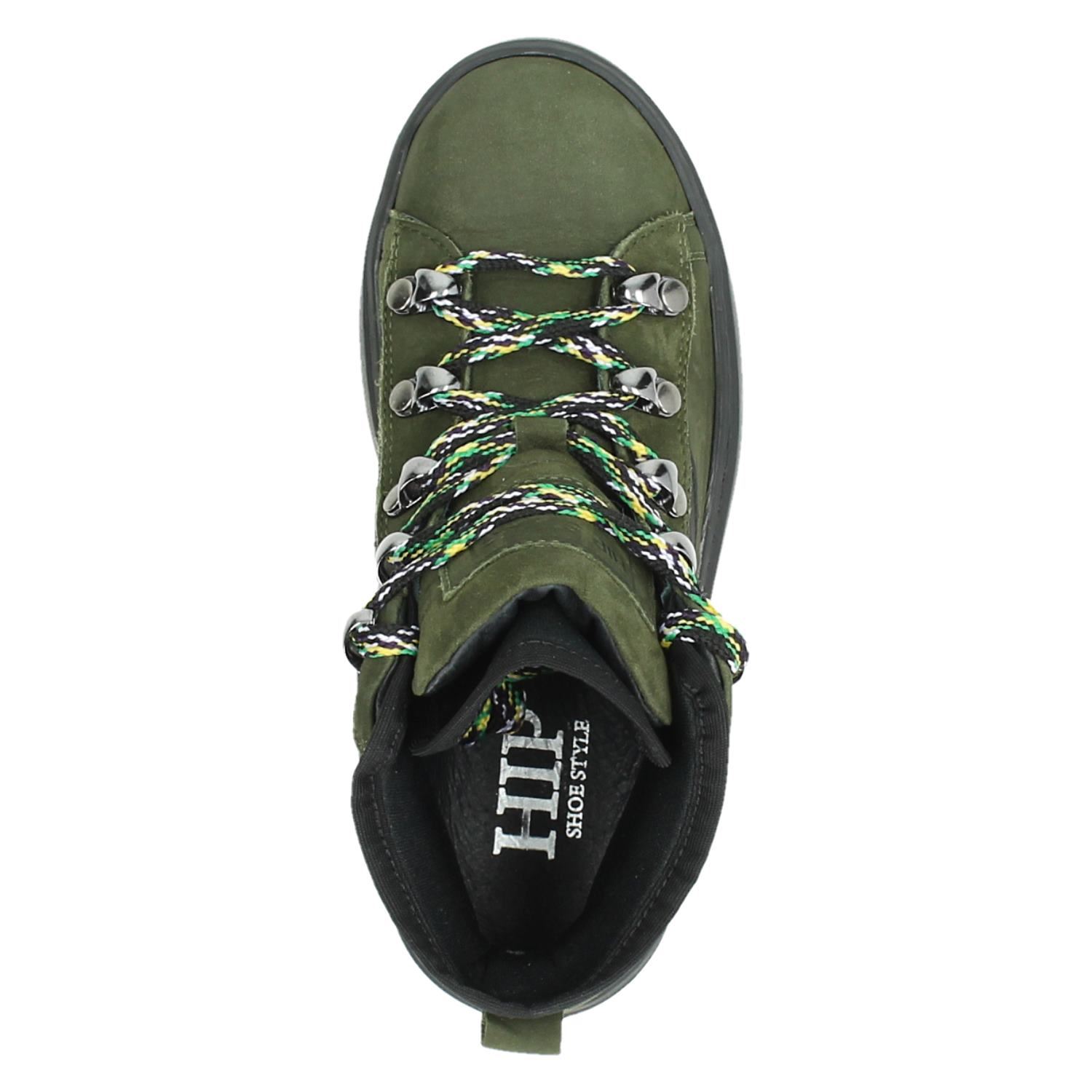 HIP - Veterboots voor jongens - Groen - Shoemixx.nl