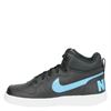 Nike Court Borough - Hoge sneakers - Zwart