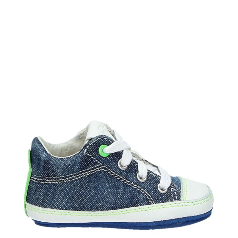 Orange Babies Babyschoenen Blauw orange babies kopen in de aanbieding