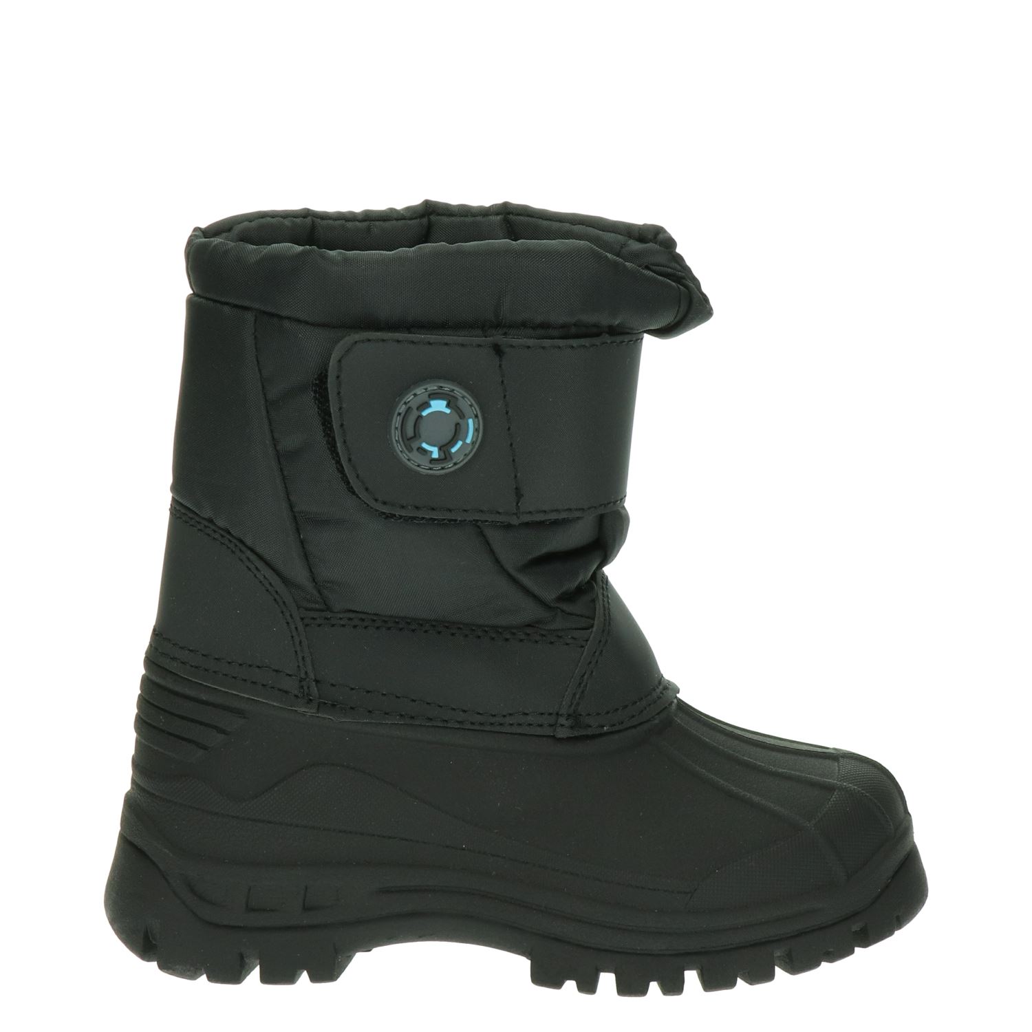 Galop - Snowboots voor jongens - Zwart - Nelson.nl