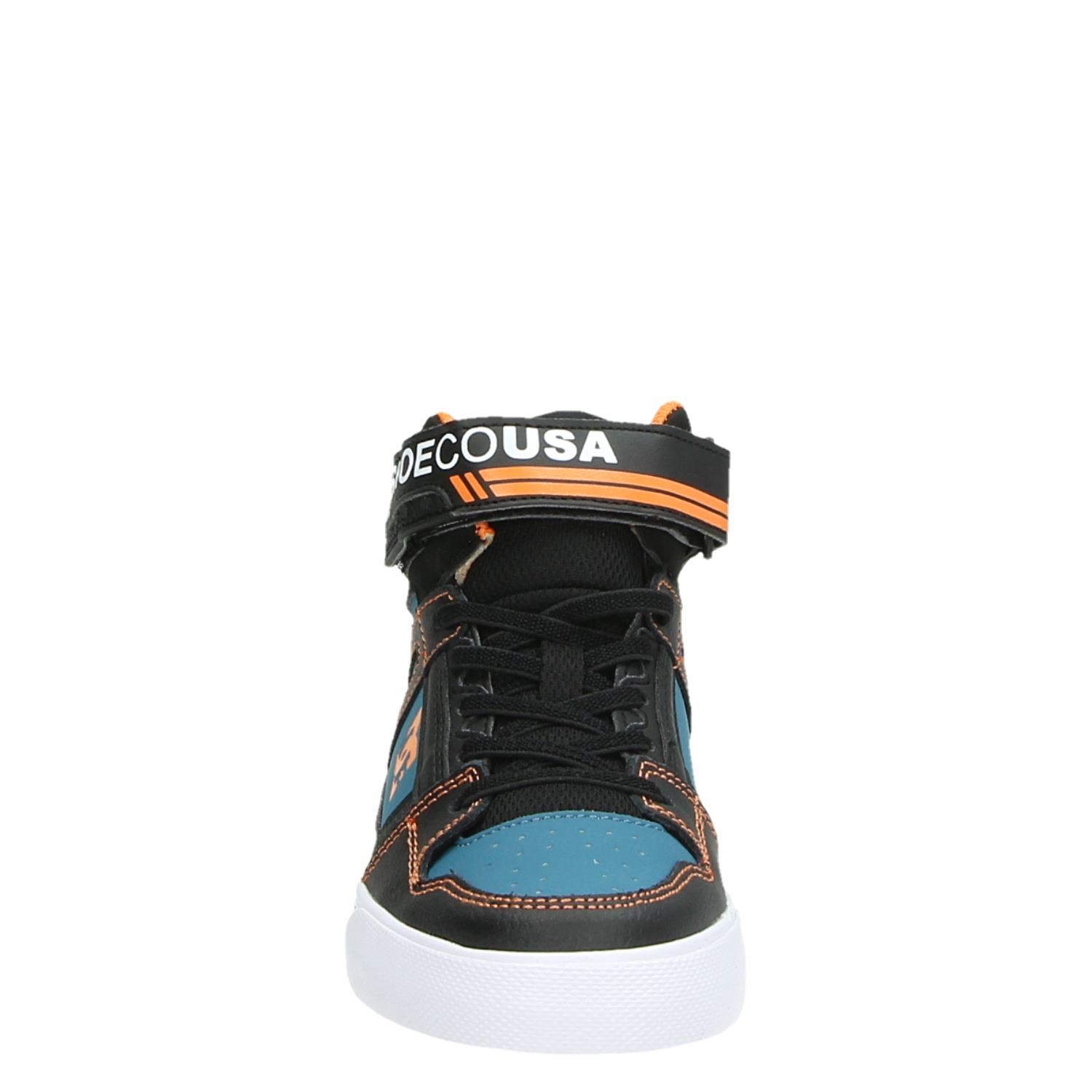 DC Pure High Top - Hoge sneakers voor jongens - Zwart - Nelson.nl