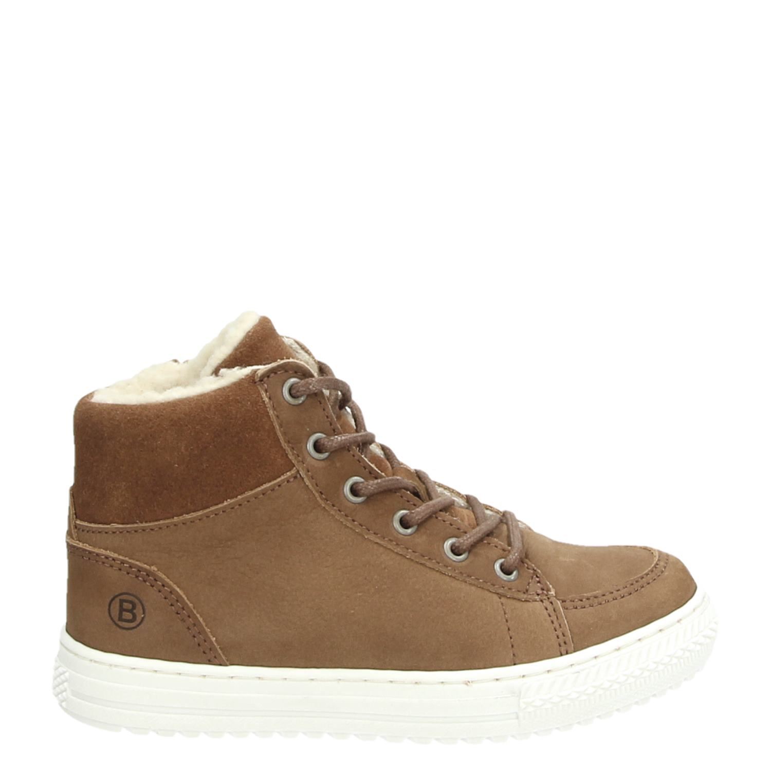 Nelson Kids - Veterboots voor jongens - Cognac - Nelson.nl