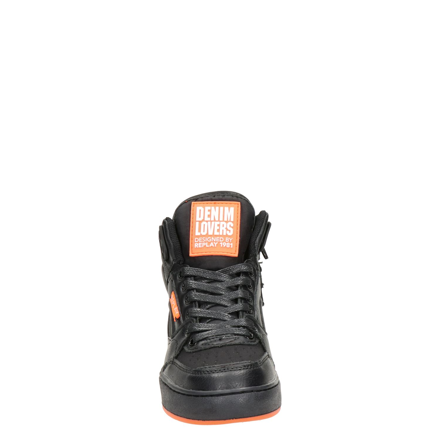 Replay Wall Mid Cut Lace Up Sneaker White Nugget Sneakers hoge-sneakers -  Vergelijk prijzen