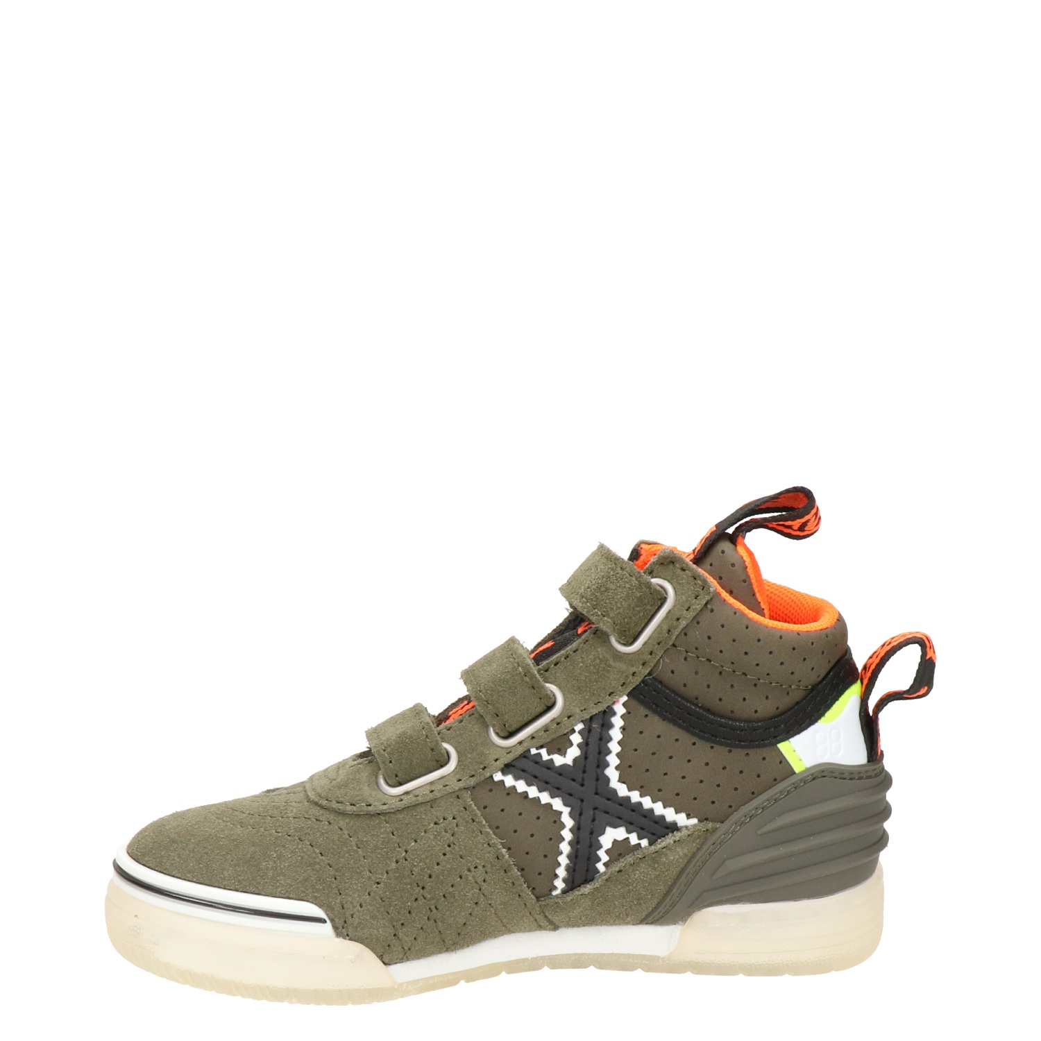 Munich - Hoge sneakers voor jongens - Groen - Shoemixx.nl