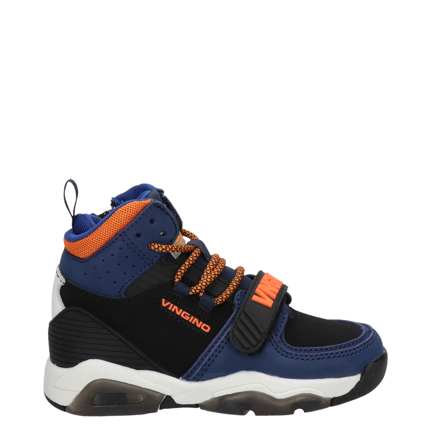 Vingino Raoul Mid - Hoge sneakers voor jongens - Blauw - Shoemixx.nl