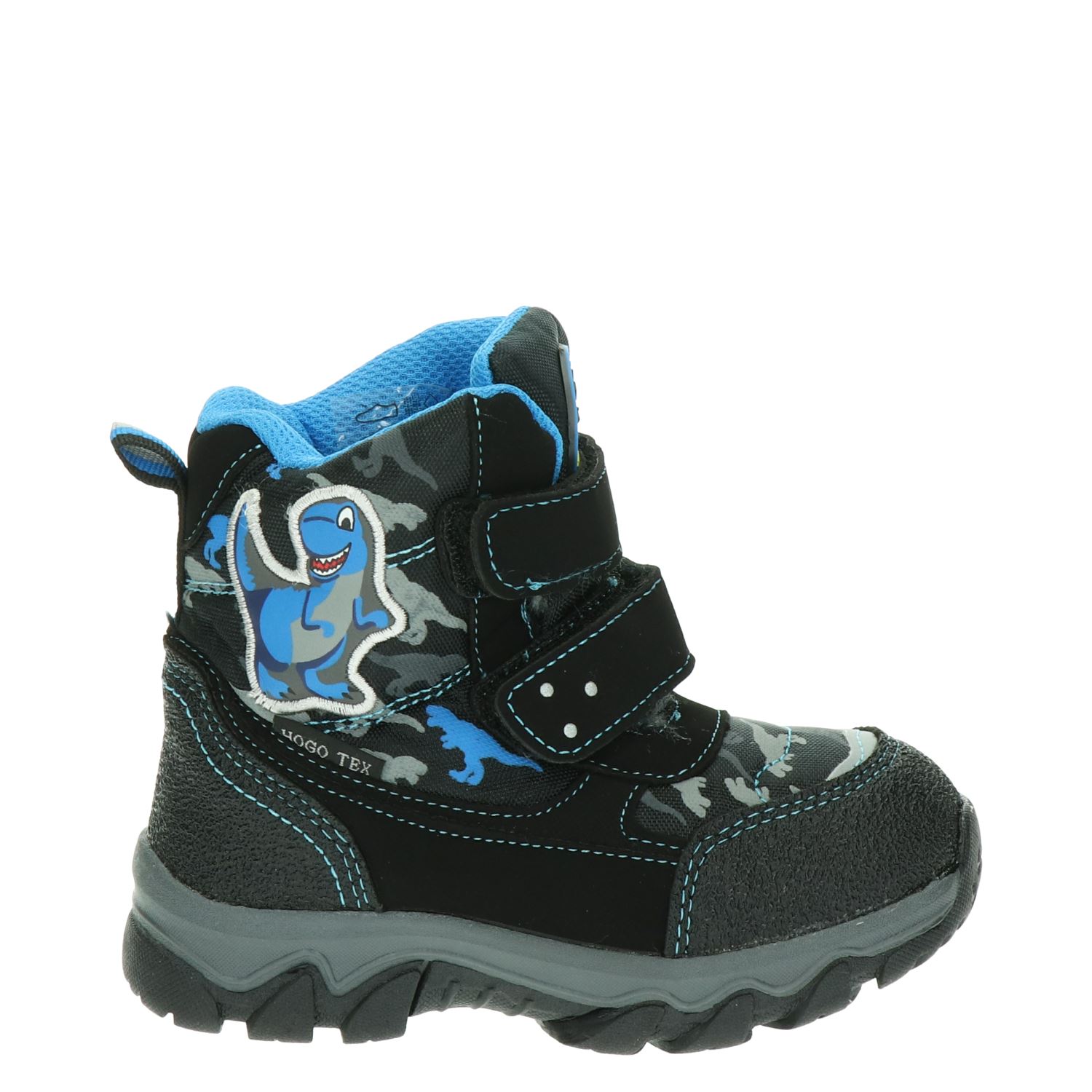 Nelson Kids - Snowboots voor jongens - Zwart - Nelson.nl