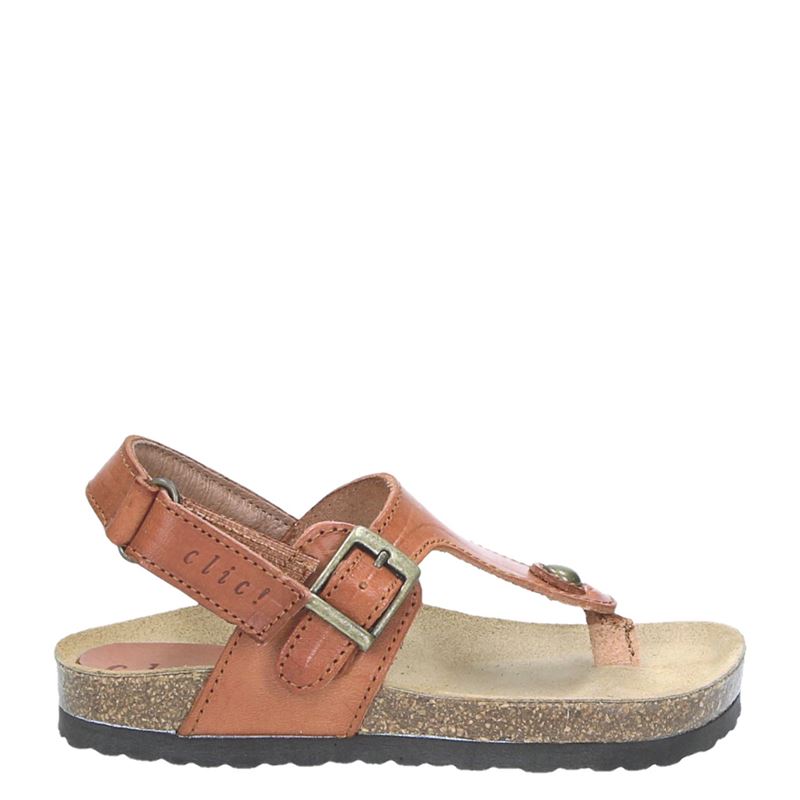 Clic Sandalen Bruin clic kopen in de aanbieding