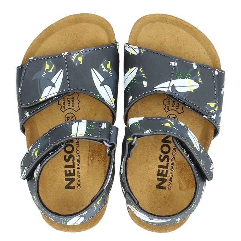 Orange Babies Sandalen Grijs orange babies kopen in de aanbieding