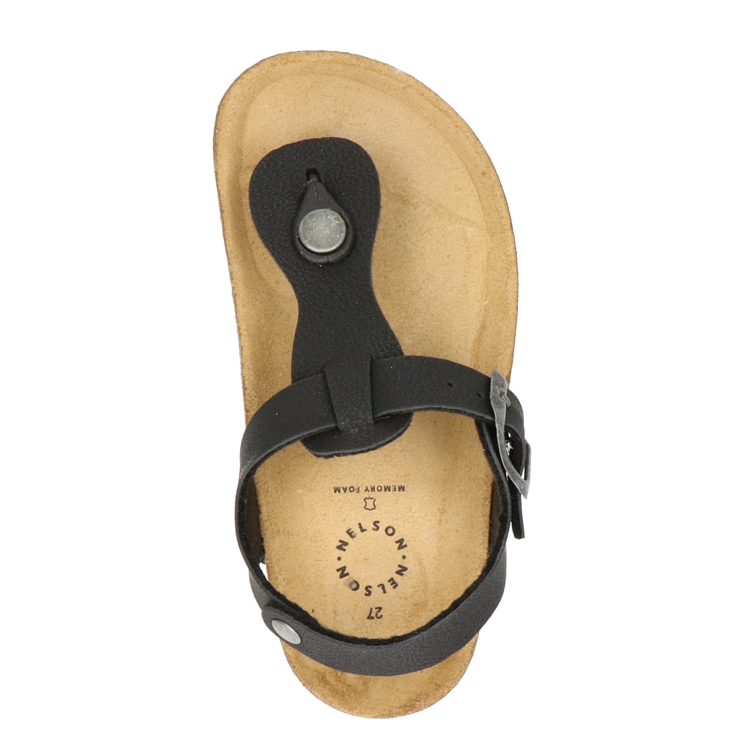 Nelson Kids - Sandalen voor jongens - Zwart - Nelson.nl