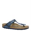 Birkenstock Gizeh - Slippers - Blauw