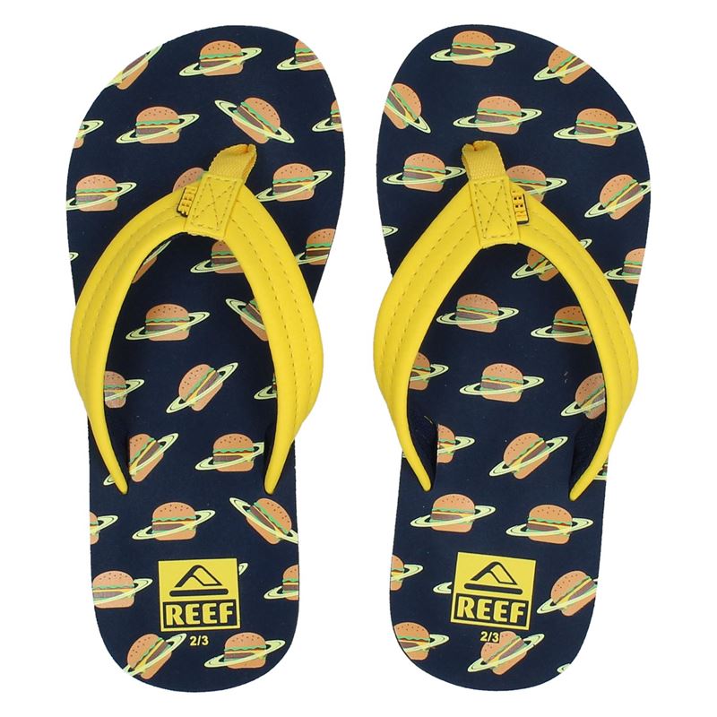 Reef Ahi burger - Slippers - Geel