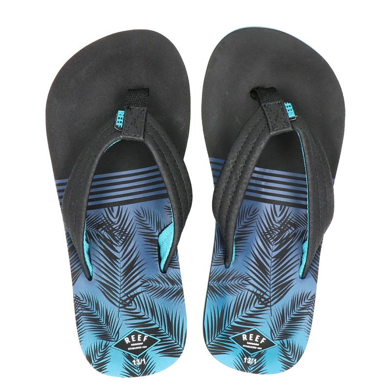 Reef Ahi Aqua Palms - Slippers - Blauw