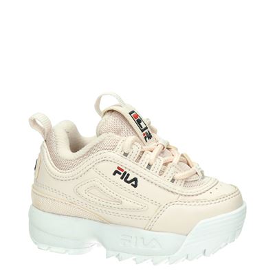 Fila Disruptor - Lage sneakers voor meisjes - Roze - Nelson.nl