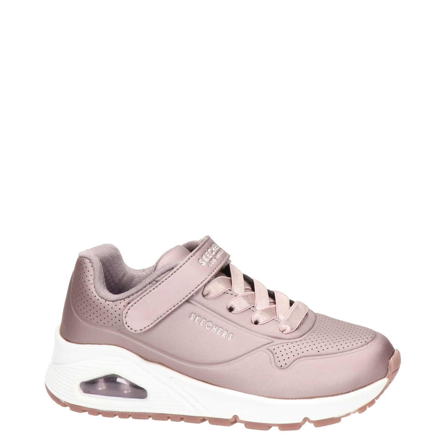 Skechers Street Uno - Lage sneakers voor meisjes - Roze - Nelson.nl