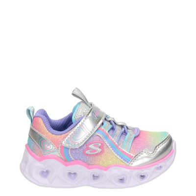 Skechers Rainbow Lux - Lage sneakers - Zilver