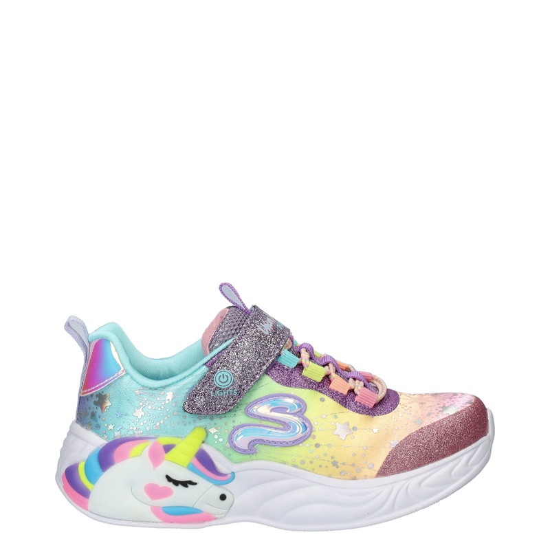 Skechers Unicorn sneakers met lichtjes roze/multi online kopen