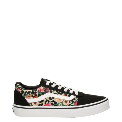 Vans Ward Floral - Lage sneakers - Zwart