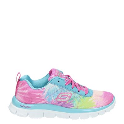 Skechers - Lage sneakers voor dames - Multi - Shoemixx.nl