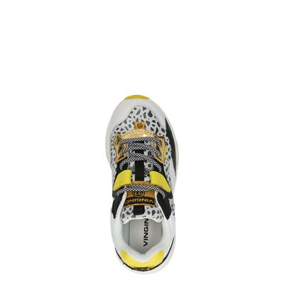 Vingino Mila Lage sneakers Leren Sneaker Meisjes Roze - Schoenen.nl