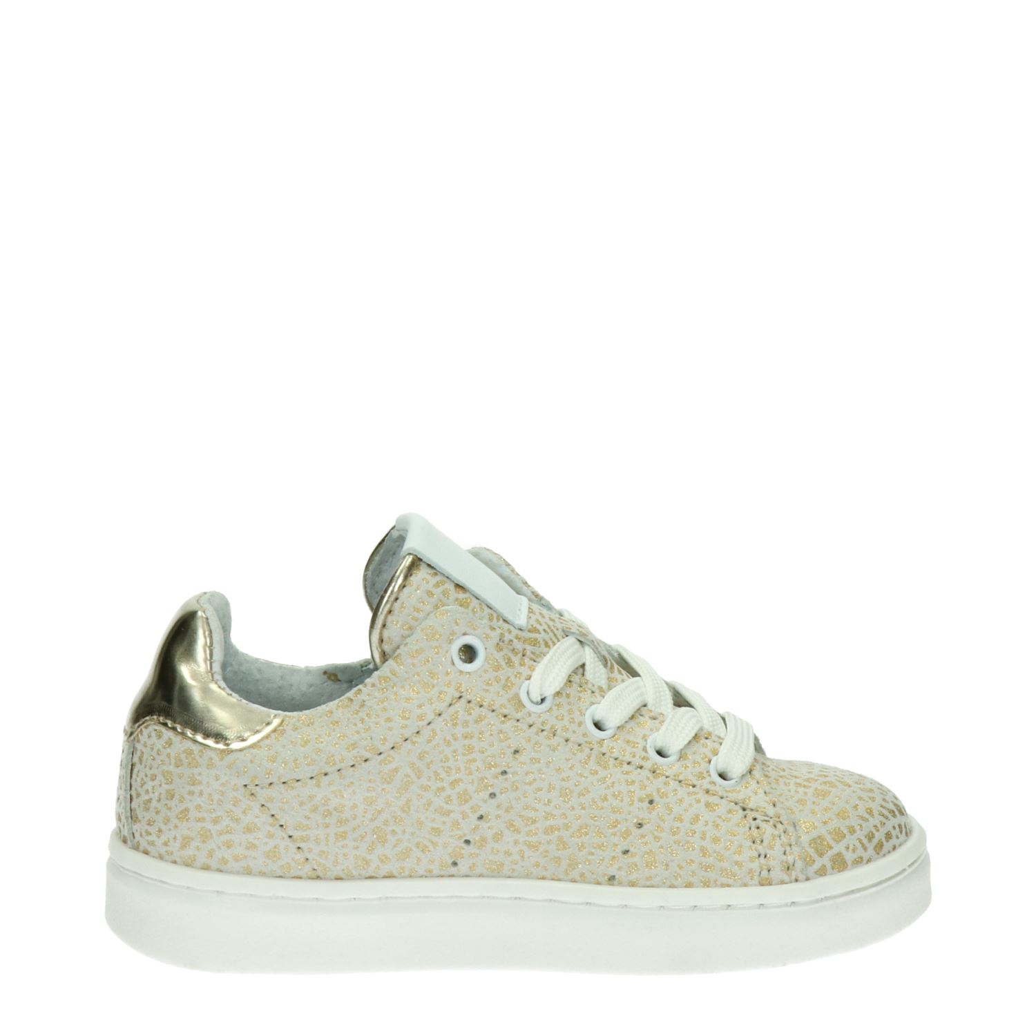 Nelson Kids - Lage sneakers voor meisjes - Goud - Nelson.nl