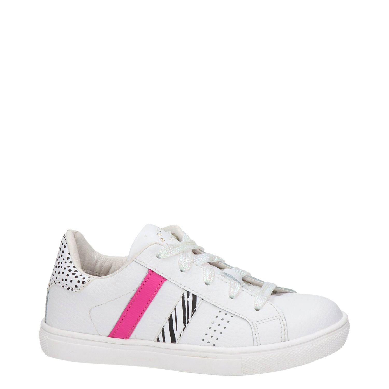 Nelson Kids - Lage sneakers voor meisjes - Wit - Nelson.nl