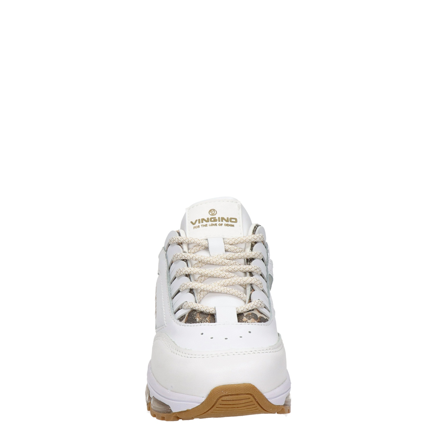Vingino Fenna - Lage sneakers voor meisjes - Wit - Nelson.nl