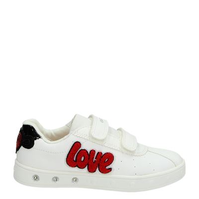 Geox J Skylin Girl - Klittenbandschoenen - Wit