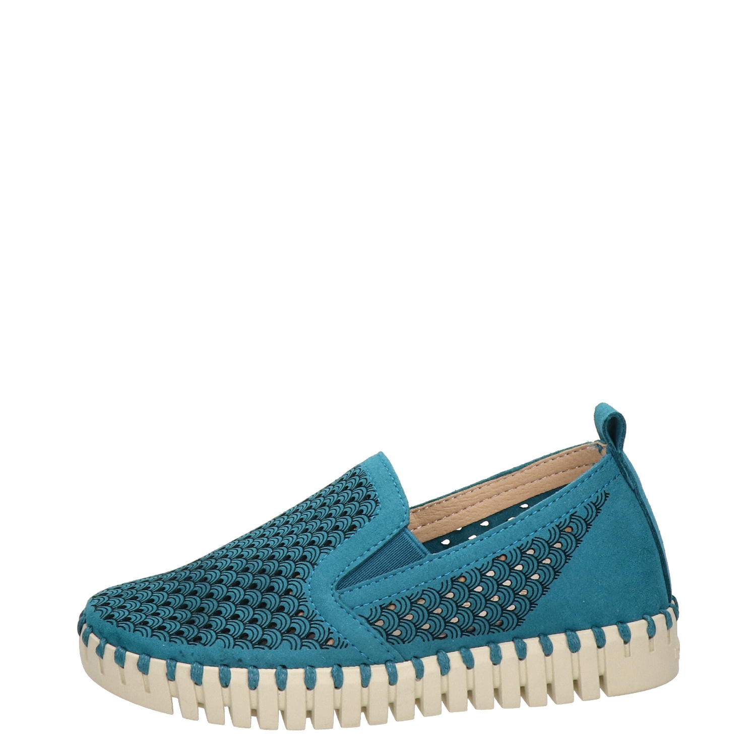 Ilse Jacobsen Tulip - Instapschoenen voor meisjes - Blauw - Nelson.nl