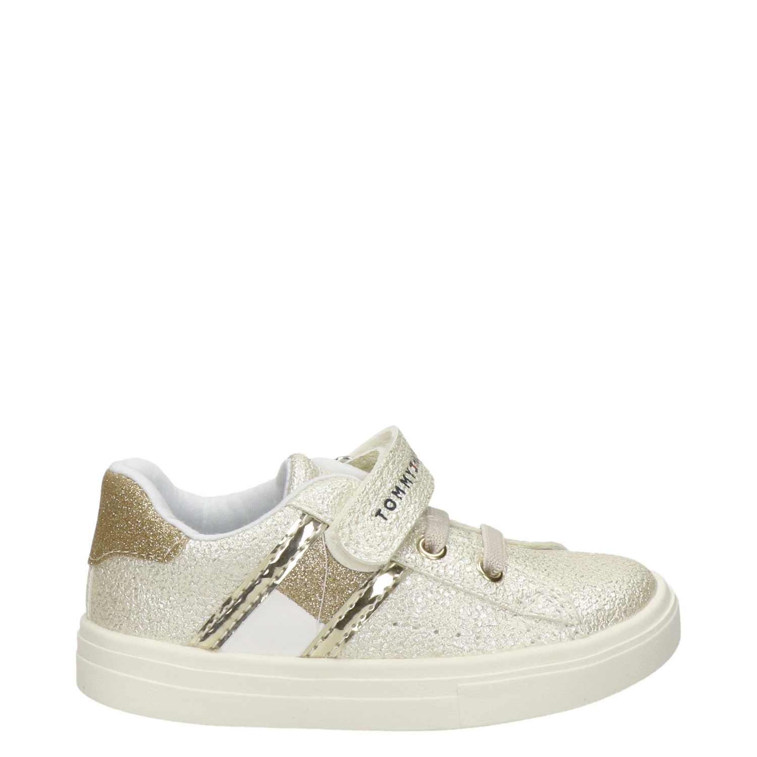 Tommy Hilfiger - Lage sneakers voor meisjes - Goud - Shoemixx.nl
