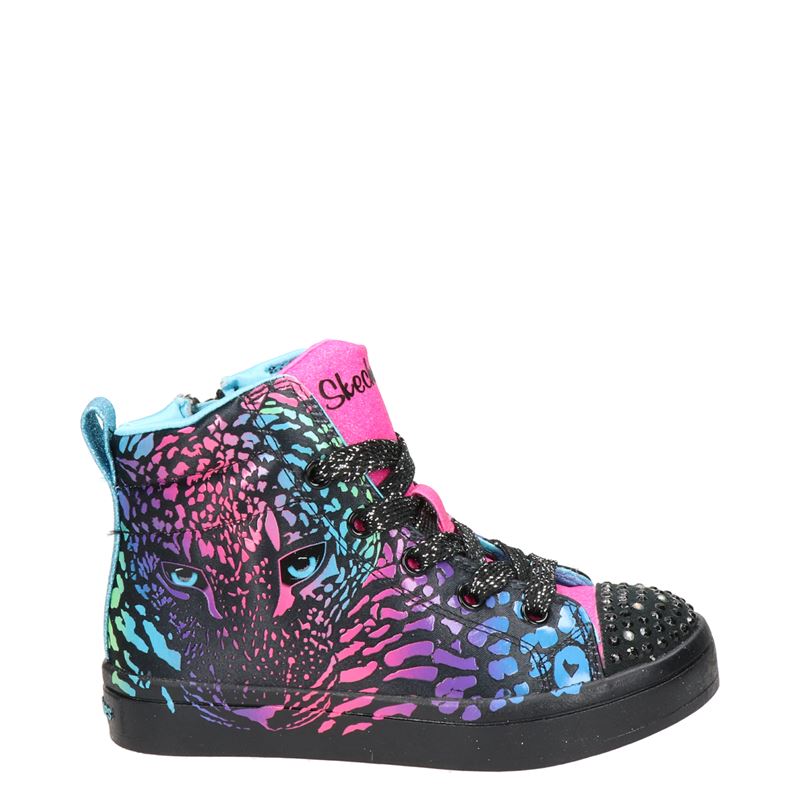 Skechers Twinkle Toes - Hoge sneakers - Zwart