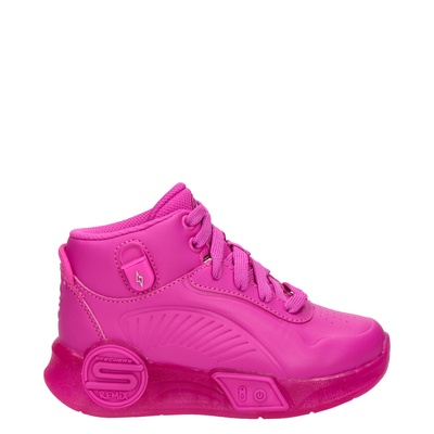 Skechers S. Lights Remix - Hoge sneakers - Roze