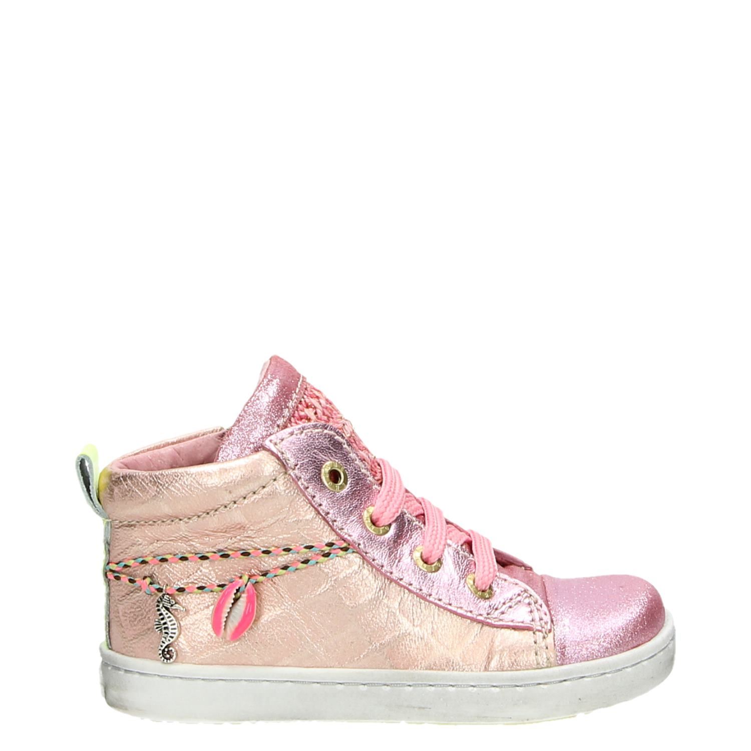 Shoesme - Lage sneakers voor dames - Roze - Shoemixx.nl