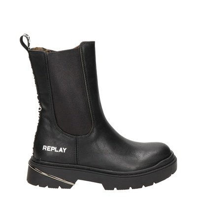 Replay - Rits- & gesloten boots - Zwart
