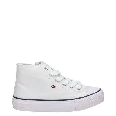 Tommy Hilfiger Beverly lace up - Hoge sneakers - Wit