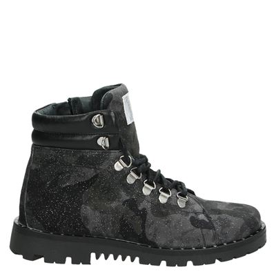 Hip Veterboots Grijs hip kopen in de aanbieding Hip Veterboots Grijs hip kopen in de aanbieding