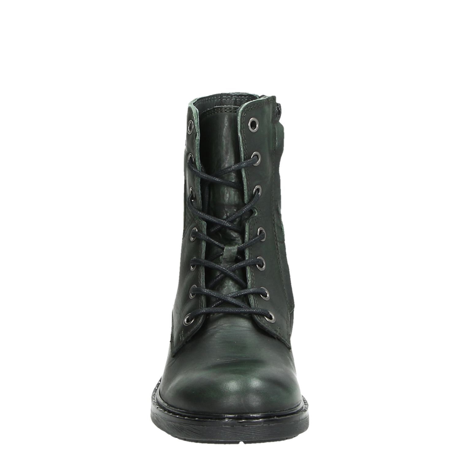 Giga - Veterboots voor meisjes - Groen - Nelson.nl