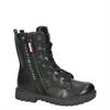 Tommy Hilfiger - Veterboots - Zwart