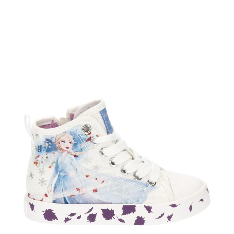 Geox J Ciak Girl - Hoge sneakers - Wit