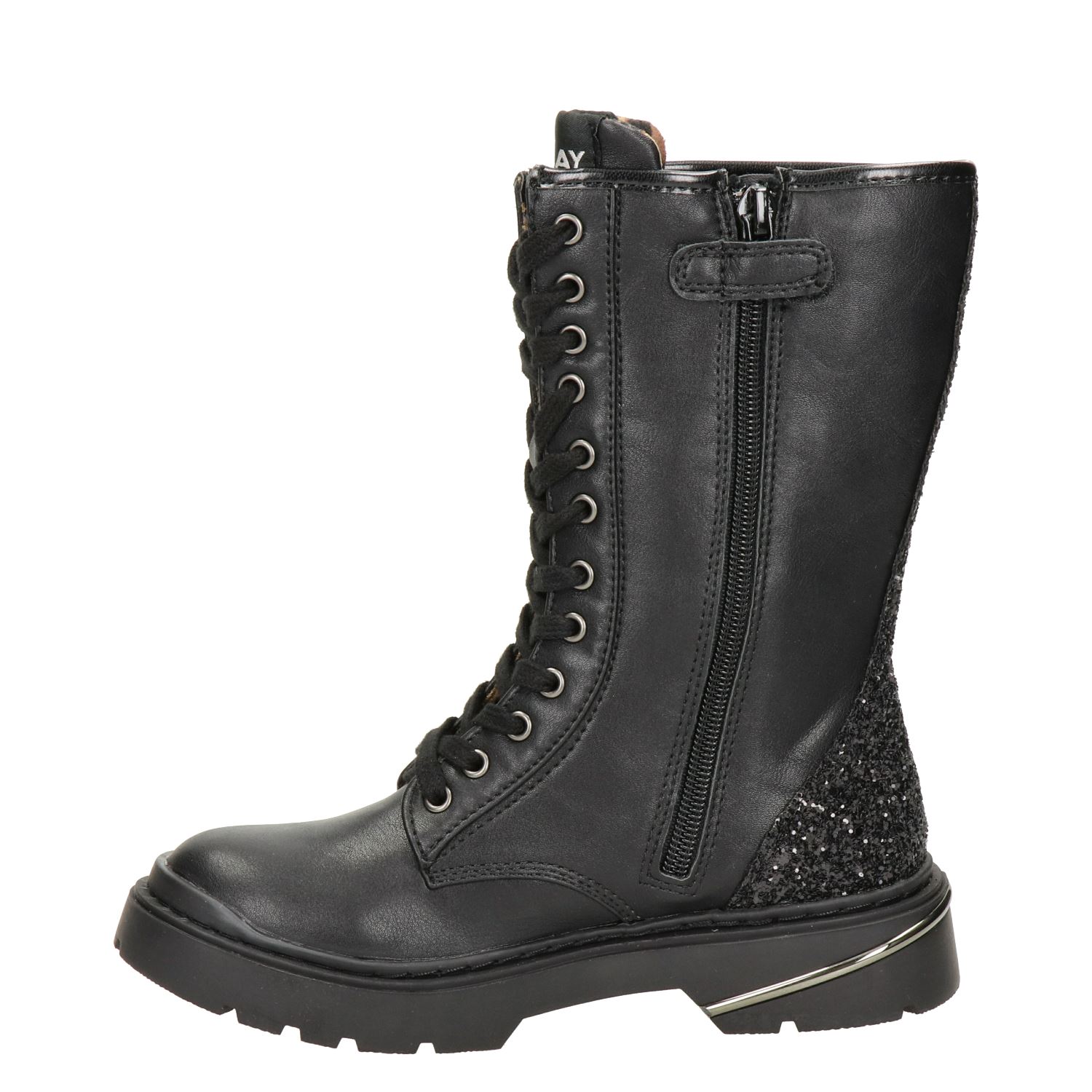 Replay Paradise - Veterboots voor meisjes - Zwart - Nelson.nl
